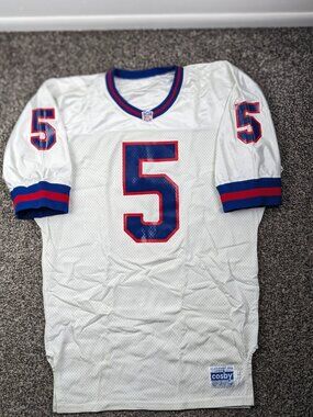 Vintage Kerry Collins New York Giants Jersey Gerry Cosby Mens Large